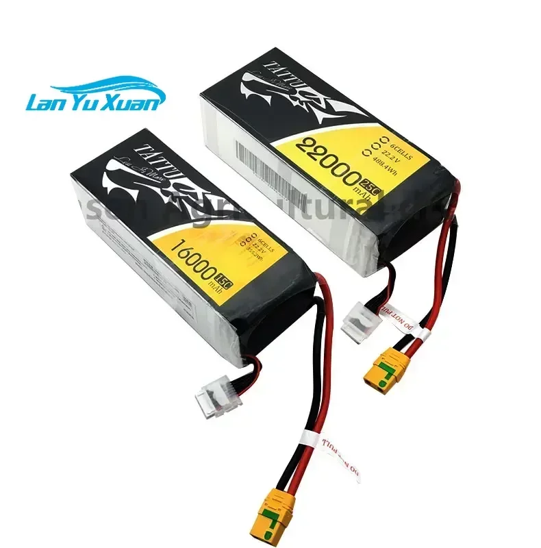 TATTU 22000 мАч 22,2 В 6S 488  – обзор и цена Tattu 6S 22000Mah Lipo Battery
