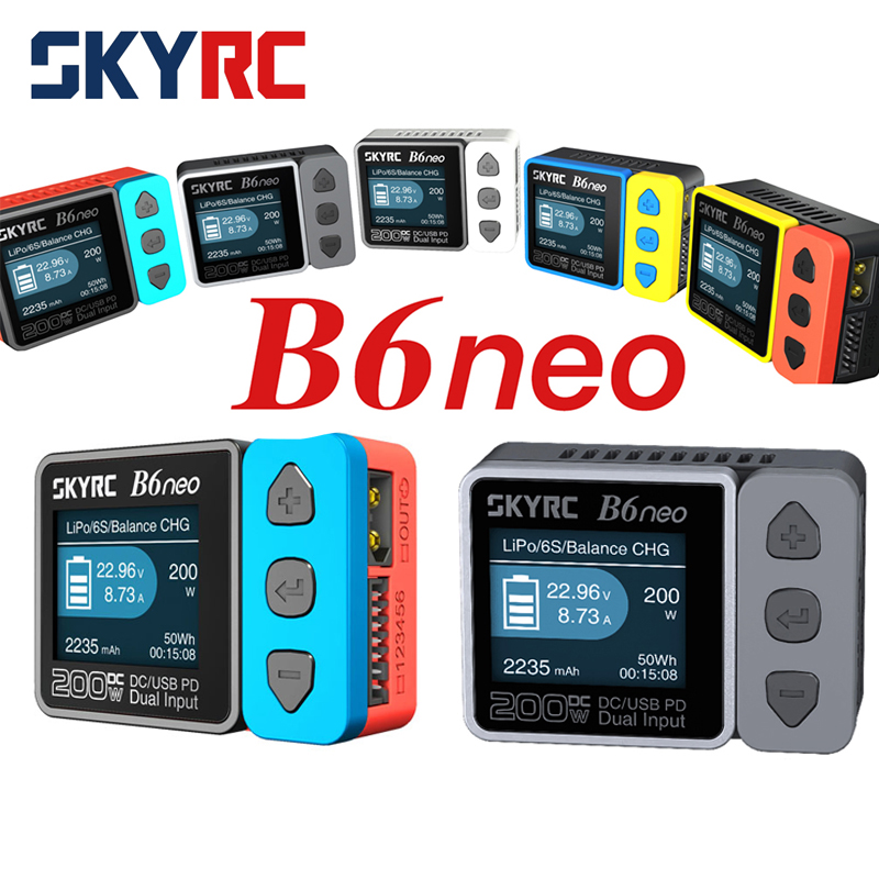 2023 НОВОЕ умное зарядное устр – обзор и цена Skyrc B6 Neo Smart Charger